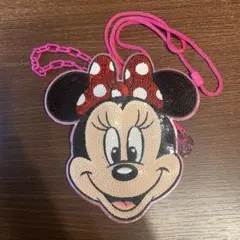 東京ディズニーリゾート ミニー スパンコール パスケース