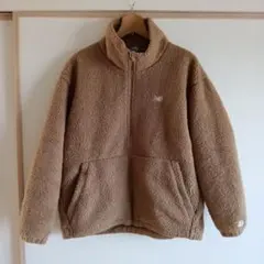 New Balance フリースジャケット キャメル