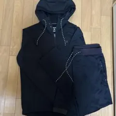 Hurley フード付きジャージ上下セット S Mブラック