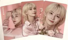 新品未使用 &honey with JEONGHAN3枚 ジョンハン トレカ