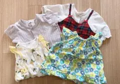 【まとめ売り】ロンパース4枚セット 60-70