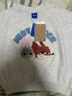 ズートピア ワッペン 半袖 Tシャツ 110cmのサムネイル