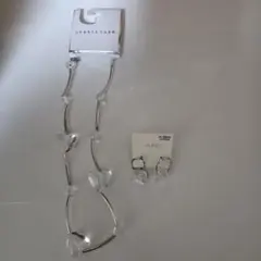 ネックレス、ピアス セット