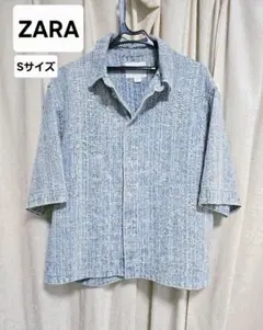 【早い者勝ち！】ZARA デニムシャツ Sサイズ 希少 新品未使用 人気◎