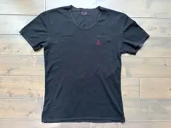 R.J.B半袖Tシャツ 38 ブラック ワンポイント刺繍 日本製 フラットヘッドのサムネイル