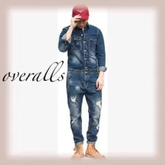 作業着 デニム xl