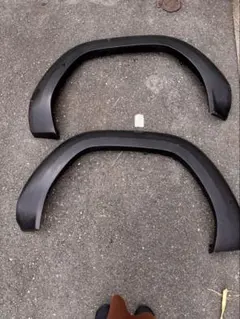 ニッサン ダットサントラックD22 リアオーバーフェンダー - メルカリ