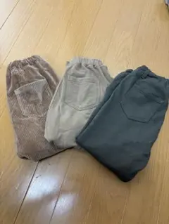キッズ　100cm長ズボン3点セット