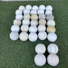 ホワイト軟式ボールセット 50個 - メルカリ