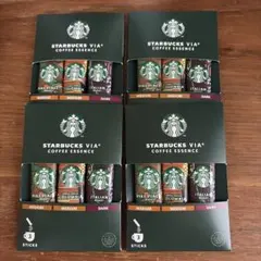 STARBUCKS VIA COFFEE ESSENCE 3種セット　４個のサムネイル