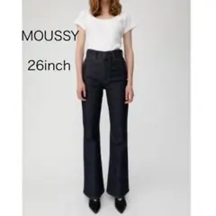人気　moussy MVS FLARE デニム26インチ ワンウォッシュ