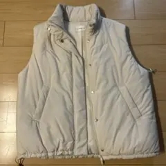 【美品】FRAY I.D ホワイト　ダウンベスト