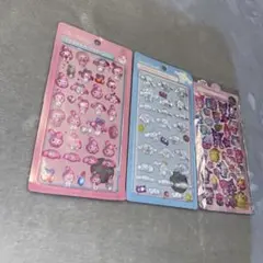 未使用★キャラクターシール 3シートセット