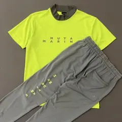 MUTA ムータマリン セットアップ ジャケット パンツ パーカー 紺