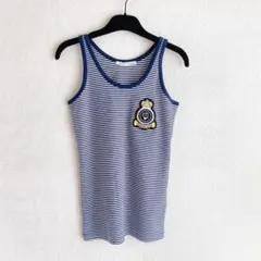⭐️新品★エディットフォールル★タンクトップ★ボーダー★ネイビー★ホワイトのサムネイル
