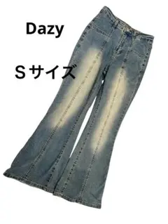 本日セール　Dazy フレアジーンズ　ブーツカット　Y2K ハイウエストのサムネイル