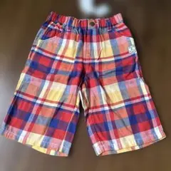seraphカラフルチェックショートパンツ