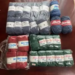 【新品未使用】毛100% 15玉￼￼ ￼詰め合わせ