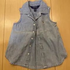 Polo Ralph Lauren デニム 半袖シャツ 2/2T