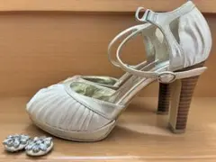 Alphabet's alphabet ビジュー付パンプスのサムネイル
