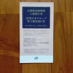 JR西日本グループ 株主優待割引券 2025年7月〜2026年6月のサムネイル