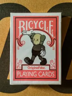 KAWS Bicycle OriginalFake トランプ レッド (赤) BICYCLE RIDER BACK PLAYING CARDS トランプ 赤｜Yahoo!フリマ（旧