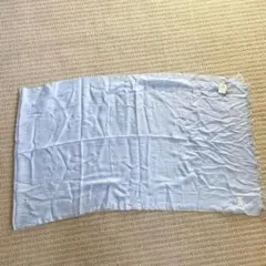 【未使用】コムサイズム 大判 ストール ライトブルー 水色