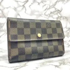 m*3様 ♪【美良品】ヴィトン■ダミエ■２つ折れ長財布■ポルトフォイユサラ■13 m*3様 ♪【美良品】ヴィトン□ダミエ□2つ折れ長財布□ポルトフォイユ