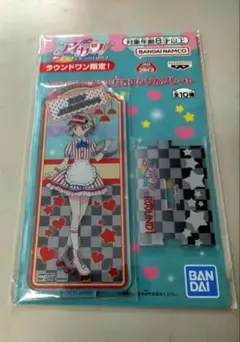 ラウンドワン限定 アイカツ スタンド付きアクリルプレート 藤堂ユリカ