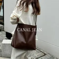 新品同様　CANAL JEAN El mar ソフトクロスボディーバッグ