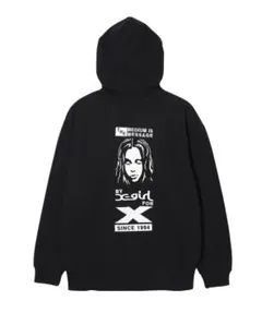 x-girl FOR X ZIP UP SWEAT HOODIE