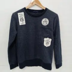 最終値下◎9.9◎S698◎アヴィレックス◎スウェット◎ネイビー◎S