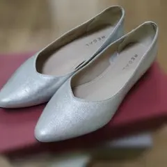 REGAL パンプス シルバー 23cm