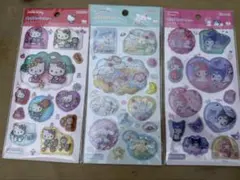 正規品　ポップデコパーティー　わたあめカプセルシール　３枚セット