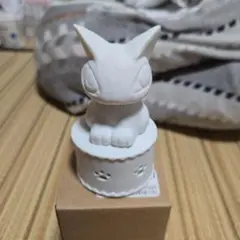 ダヤンのホワイト置物ライト