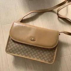 CELINEセリーヌ ヴィンテージ　マカダム柄 ショルダーバッグ