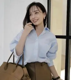 2026年最新】ANUANS スタンダードシャツ saxの人気アイテム - メルカリ