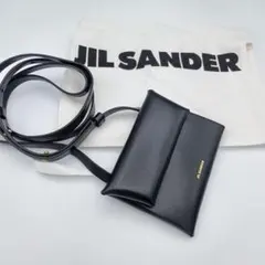 JIL SANDER フォルデッドクロスボディミニ ショルダー ポーチ 保存袋付のサムネイル
