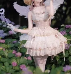 SHEIN バレエコア ロリータ ドレス ブラウス セット ピンク
