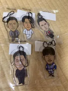 小林直己クリアチャーム5点セット(バラ売り⭕️)