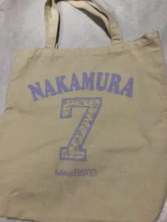 福岡ソフトバンクホークス　中村晃トートバッグ