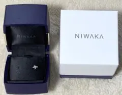 片耳】俄 NIWAKA 叶 ピアス ダイヤモンド ホワイトゴールド - メルカリ