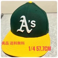 NEW ERA アスレチックス キャップ 57.7cm 59fifty