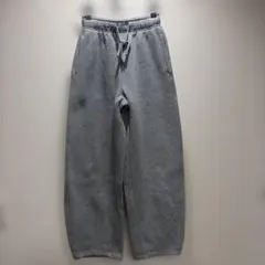 GUヘビーウェイトスウェットバレルレッグパンツ