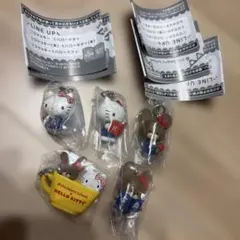 コンプ くまのがっこう ハローキティ めじるし アクセサリー セット