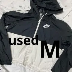 Nike ウィンドブレーカー Mサイズ 黒/白
