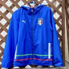 【値下げ♪】2006年 イタリア代表 Puma製 フード付きウィンドブレーカー