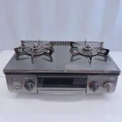 中古　リンナイ　ガスコンロ　KGM563BE プロパンガス用 Rinnai - 送料込 中古 リンナイ ガスコンロ KGM563BE プロパンガス用の