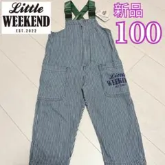 タイムセール❗️ 新品❤️Little WEEKEND オーバーオール 100