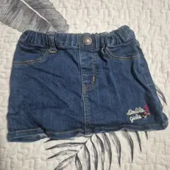 DOUBLE.B デニムスカート